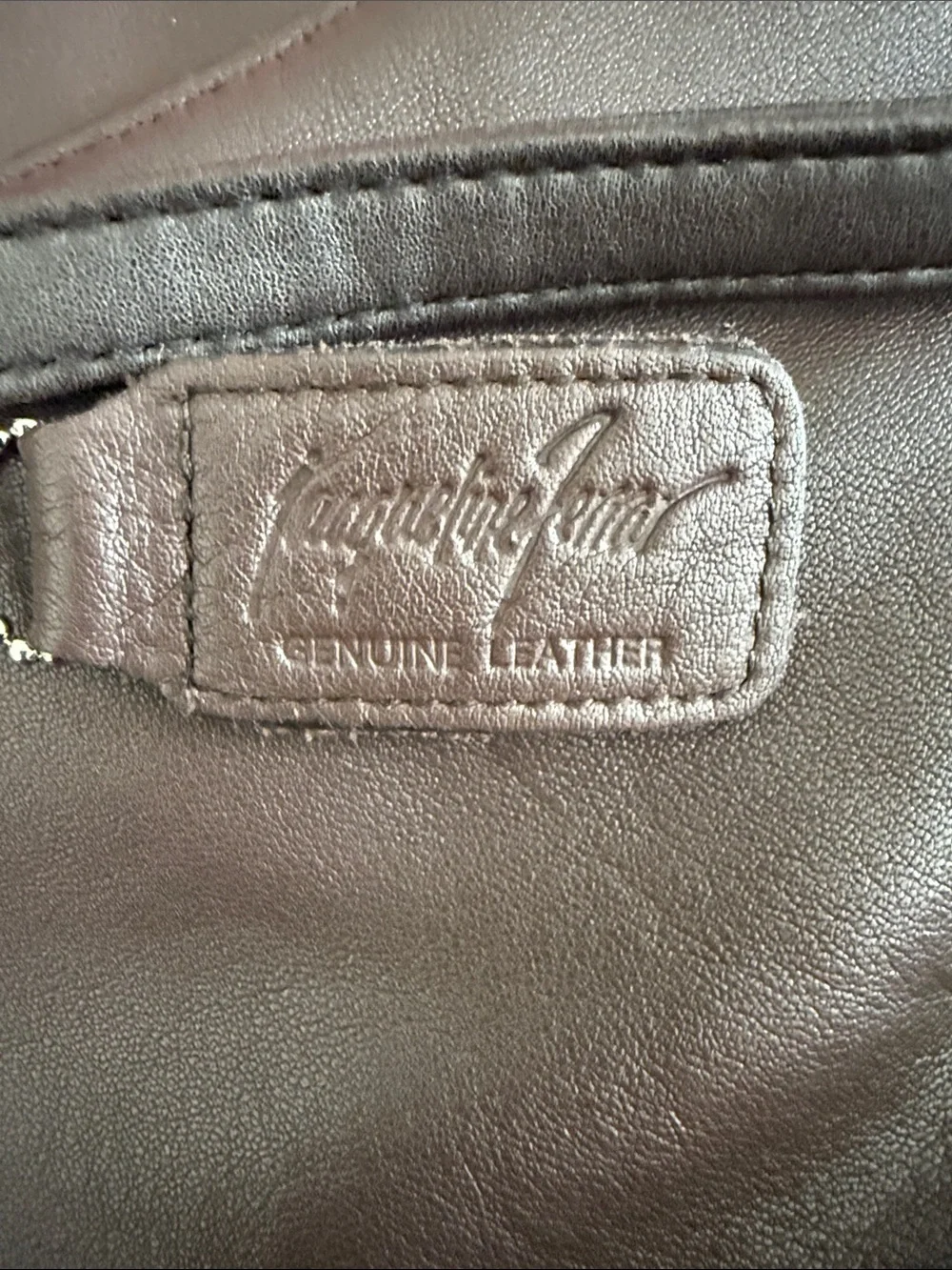 Jacqueline Ferrar Chocolate Brown Leather Shoulder Bag with Tag